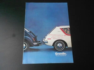 1970 AMC American Motors Gremlin vs. VW Beetle Sales Brochure Original - Picture 1 of 7