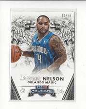 2013-14 Panini Crusade Gold #14 Jameer Nelson Magic /10 