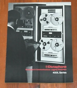 Scully Dictaphone 400L Logger Recorder Timecode Leser Generator Broschüre Vintage - Bild 1 von 3