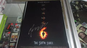 Póster de película M Knight Shyamalan El sexto sentido firmado 11x17 certificado de autenticidad - Imagen 1 de 1