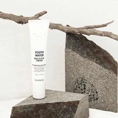 ELISHACOY YOUTH WATER Gesichts- & Augencreme, koreanische Kosmetik, Kbeauty, Probe