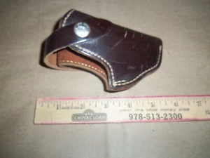 Bucheimer Dark Brown Leather Holster PML-33 RH Original Small Fit Nice LOOK! - Picture 1 of 5