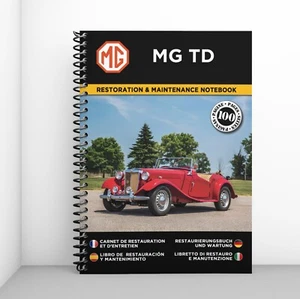 MG TD : Restaurierungsnotizbuch & Wartung - WELTWEIT VERSANDKOSTENFREI ! - Bild 1 von 8