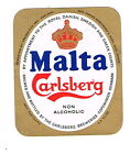 Denmark Carlsber Malta Beer Label Tavern Trove