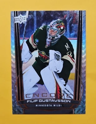 Filip Gustavsson - Minnesota Wild - 2025-26 UD Series 1 - Encore Insert - #E-27 - Image 1 of 2