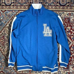 Los Angeles Dodgers Stitches Jacket Size Medium Blue  - Picture 1 of 9