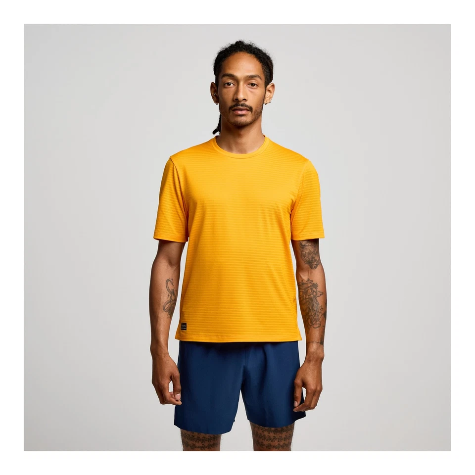 Ropa Saucony Kinvara Hombre Manga Corta Peel S Foto 1 de 4