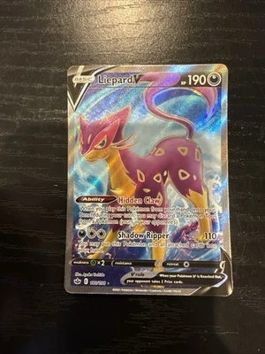 Liepard V (Full Art) 180/198 Swsh06: Sword & Shield - Chilling Reign Holo - Image 1 of 4