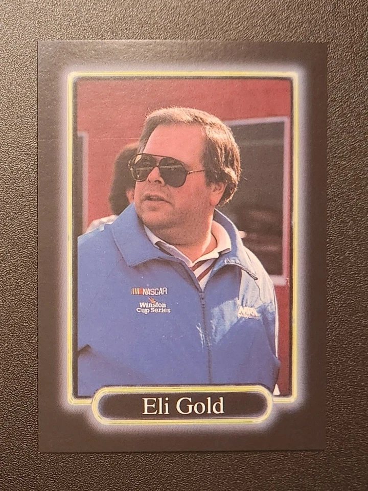 1990 MAXX ELI GOLD SPORTSCASTER #164 NASCAR - Image 1 of 1