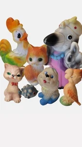 Juguete URSS, muñeca de goma, dibujos animados, juguete soviético, muñeca vintage, regalo, decoración - Imagen 1 de 14