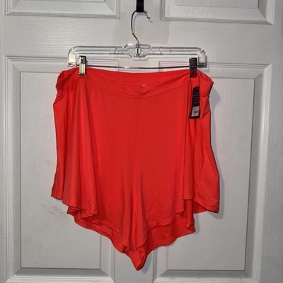 Pantalones Cortos de Salón Cacique Lane Bryant The Seriously Sexy Collection Talla 18/20 Coral Foto 1 de 4