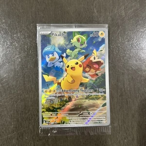 Pikachu 027 Sv: Scarlet & Violet Promo Cards Holo - Picture 1 of 3