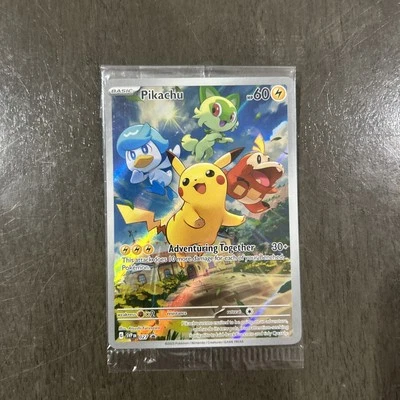 Pikachu 027 Sv: Scarlet & Violet Promo Cards Holo - Image 1 of 3