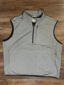 Duluth Trading Co gilet smanicato uomo maglione pile zip taglia 2XL - Foto 1 di 4