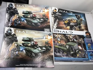 Halo Mega Bloks Anleitung 1, 2, Covenant Drone UNSC Anhang 4 Broschüren #46 - Bild 1 von 17