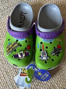 Disney Pixar Crocs Toy Story Buzz Lightyear Classic Clogs Kinder J4 - Bild 1 von 10