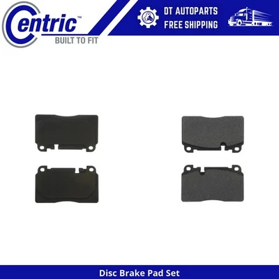 Para 2015-2020 Porsche Macan Base | Pastilhas de freio a disco dianteiras centrais | Semi-metálicas - Imagem 1 de 4