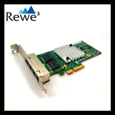 Scheda di Rete Ethernet IBM Intel i340-T4 4 porte PCIe x4 Gb 49Y4242 - Immagine 1 di 2
