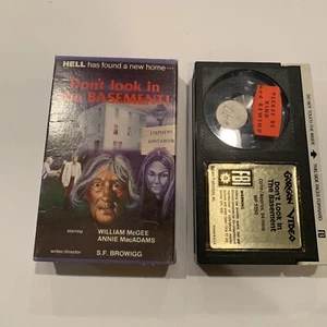 Don't Look in the Basement Betamax Very Rare Gorgon Video - Picture 1 of 5