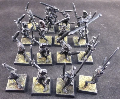 Wood Elf Wardancers (x16) RARE OOP Metal - Classic Warhammer Fantasy Model Set - Image 1 of 4