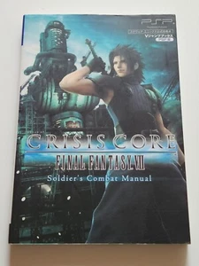PSP Final Fantasy 7 VII Crisis Core Soldier's Combat Manual Official Guide - Picture 1 of 10