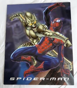 Carpeta Escolar Película SPIDER-MAN 9,5x11,75 Golpe Duende Verde SIN USAR/EXCELENTEestado - Imagen 1 de 2