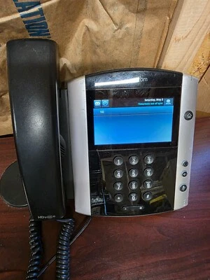 Polycom VVX 601 16 Line Corded Business Media Phone - Black - Image 1 of 4