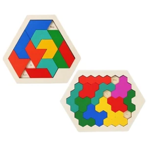 Daily Calendar Puzzle Colourful Wooden Puzzles a Day to Display 365+ Date - Photo 1 sur 10