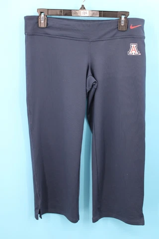 NIKE ARIZONA WILDCATS NAVY WOMENS CROP PANTS SIZE MEDIUM NWT Cover