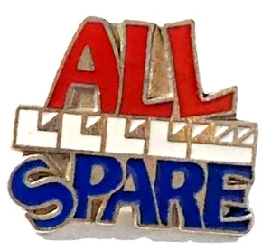 "ALL SPARE" Anstecknadel - Bild 1 von 2