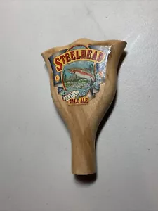 Steelhead Pale Ale And Extra Stout Different Sided Labels Tap Handle - Picture 1 of 2