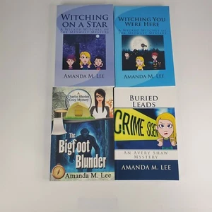 Amanda M Lee Book Lot of 4 Mysteries - Picture 1 of 4