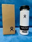 Hydro Flask 20 Oz Wide Mouth Bottle With Flex Cap, White