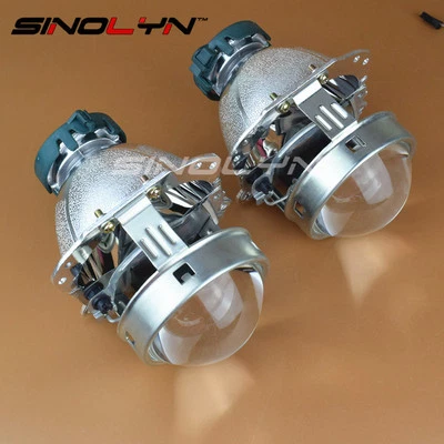HID Bi-xenon Projector Lens for BMW E60 E61 E53/Audi A6 S6 A8 D3 S8 D4/Benz W211 - Image 1 of 4