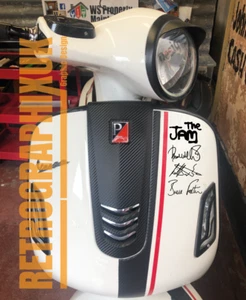 Vespa GTS PX Roller The Jam Autogramm Styled Sticker Set Beinschild Weller Mod- - Bild 1 von 4