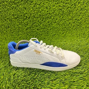 Puma Matach Lo Womens Size 9.5 White Blue Walking Athletic Shoes Sneakers - Picture 1 of 8