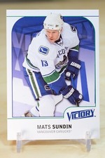 2009-10 UD Victory Finnish Base #191 Mats Sundin - Vancouver Canucks