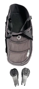 Bugaboo Bee 3 Black Bassinet/Carrycot & Adaptors - Picture 1 of 7