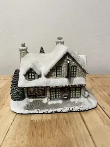 Thomas Kinkade Hawthorne Village Santas Workshop Toys 2000 Christmas Village - Imagen 1 de 7