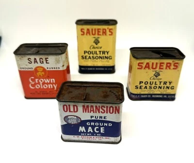 4/Vintage Spices/Crown Colony/2 Sauer’s and Oldmansion/some extremly rare!  - Image 1 of 4