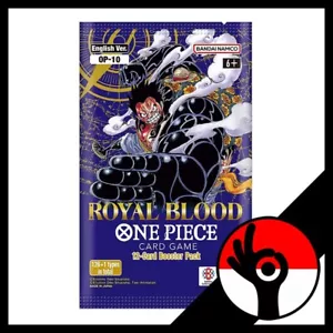 One Piece OP10 Royal Blood Booster Pack English Trading Card Game - Picture 1 of 1