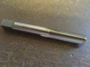 M8 X 0,50 4 FLÖTEN SCHNELLARBEITSSTAHL BODENGEWINDEBOHRER - Bild 1 von 1