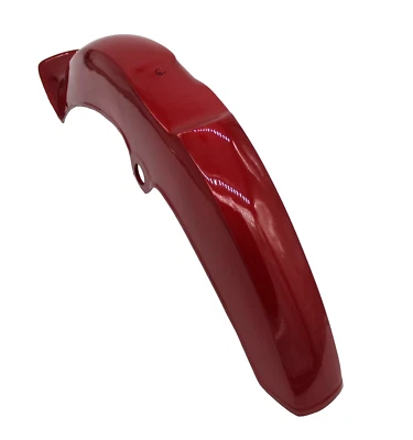 Guardabarros delantero para Yamaha V50 V75 V80 V90 Y80 nos plástico rojo Foto 1 de 4