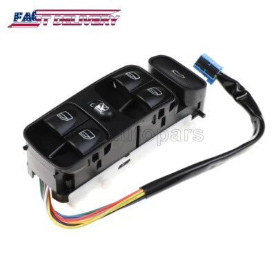 Window Switch for Mercedes-Benz C320 C280 C240 C230 C350 C55 AMG Front Left - Image 1 of 4