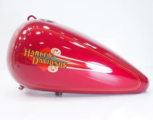Harley Davidson Gas fuel tank Softail FLST FLSTF FXST EVO 61427-93LH 84-95 #3887 - Foto 1 di 8