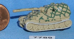 MICRO MACHINES ELEFANT TANK - MINI Militärfahrzeug Vintage Galoob Figur #3 - Bild 1 von 2