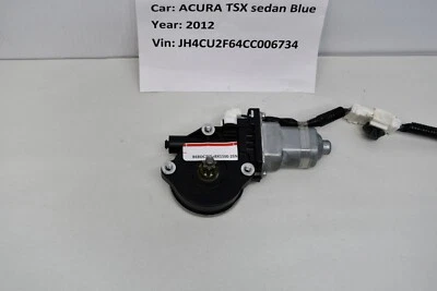 Двигатель регулятора переднего левого окна двери 2009-2014 Acura TSX 72250-TL0-003 OEM - Изображение 1 из 4