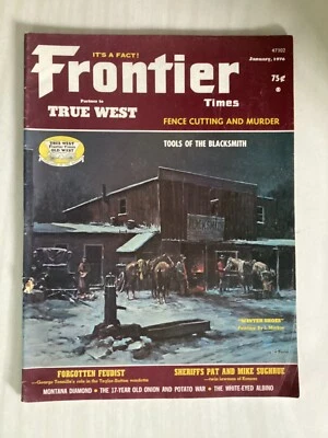 FRONTIER TIMES - January 1976 - BASIL CLEMONS - DODGE CITY & PATRICK SUGHRUE - Image 1 of 2