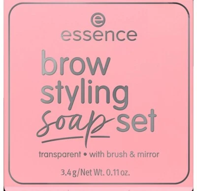 BROW SOAP STYLING SET Essence Easy Apply Long Lasting & Transparent Cruelty Free - Image 1 of 2