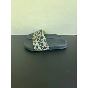 Reef Slides Shark Print Sandals Kids Slip On Casual Shoes - Picture 1 of 8